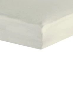 KINOUSSES Drap Housse Bébé 70 X 140 Cm Beige Coton