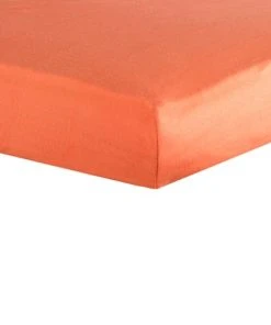 KINOUSSES Drap Housse Bébé 70 X 140 Cm Corail Coton