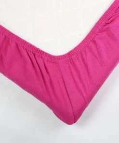KINOUSSES Drap Housse Bébé 70 X 140 Cm Fuchsia Coton -Bloom-boutique drap housse bebe 70 x 140 cm fuchsia coton 3