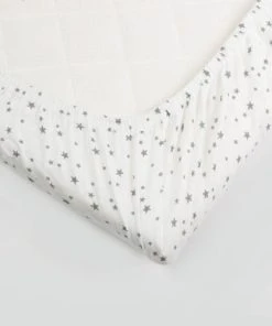 KINOUSSES Drap Housse Bébé 70 X 140 Cm Gris Coton 8 KINOUSSES Drap Housse Bébé 70 X 140 Cm Gris Coton -Bloom-boutique drap housse bebe 70 x 140 cm gris coton 2
