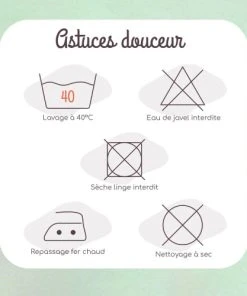 KINOUSSES Drap Housse Bébé 70 X 140 Cm Vert D'eau Coton -Bloom-boutique drap housse bebe 70 x 140 cm vert d eau coton 4