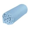 P'tit Basile Drap Housse Bleu Ciel 100% Coton Biologique 60x120