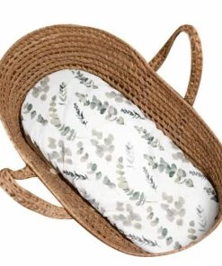 SEVIRA KIDS Drap Housse Couffin Ovale Compatible Matelas L 30-35cm X L 70-75cm