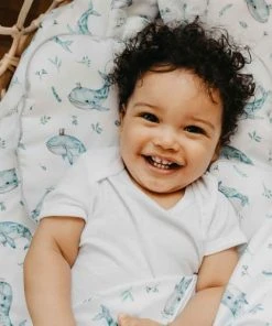 SEVIRA KIDS Drap Housse Couffin Ovale En Bambou - ARC EN CIEL -Bloom-boutique drap housse couffin ovale en bambou arc en ciel 3