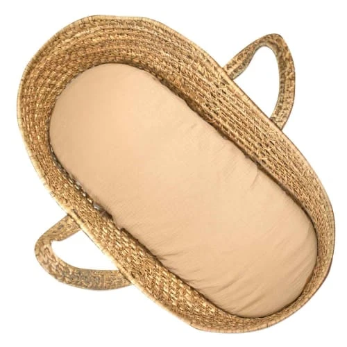 SEVIRA KIDS Drap Housse Couffin Ovale En Gaze De Coton Dès La Naissance 1 SEVIRA KIDS Drap Housse Couffin Ovale En Gaze De Coton Dès La Naissance