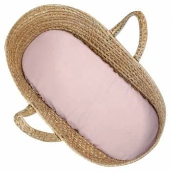 SEVIRA KIDS Drap Housse Couffin Ovale En Gaze De Coton Dès La Naissance 6 SEVIRA KIDS Drap Housse Couffin Ovale En Gaze De Coton Dès La Naissance – Image 6