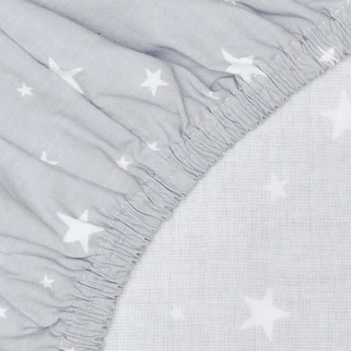 SEVIRA KIDS Drap-housse En Coton 60x120 2 SEVIRA KIDS Drap-housse En Coton 60x120 – Image 2
