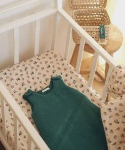Alternative view of Cocoeko Drap Housse En Coton Bio Poires D'automne (60 X 120 Cm)
