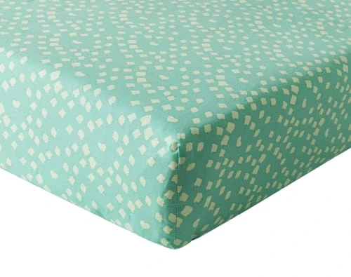 Becquet Drap-housse Enfant 90x190 Bleu En Coton 1 Becquet Drap-housse Enfant 90x190 Bleu En Coton