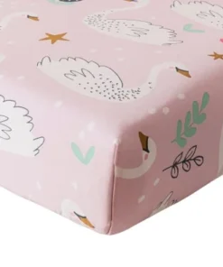 Becquet Drap-housse Enfant 90x190 Rose En Coton