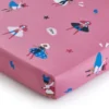 Becquet Drap-housse Enfant 90x190 Rose En Coton