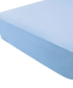 Home Maison Drap Housse Enfant Uni En Jersey Coton Bleu Ciel 70x140 -Bloom-boutique drap housse enfant uni en jersey coton bleu ciel 70x140 3