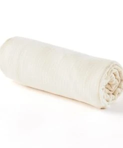 Cocoeko Drap Housse Gaze De Coton Ecru (60 X 120 Cm)