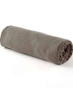 Cocoeko Drap Housse Gaze De Coton Moutarde (70 X 140 Cm) 10 Cocoeko Drap Housse Gaze De Coton Moutarde (70 X 140 Cm) -Bloom-boutique drap housse gaze de coton taupe 70 x 140 cm 2