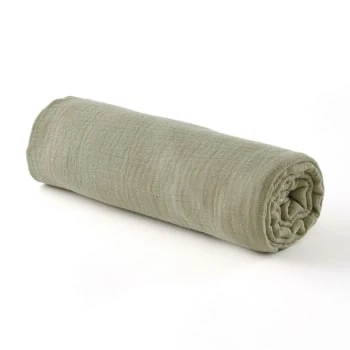 Cocoeko Drap Housse Gaze De Coton Camel (70 X 140 Cm) 6 Cocoeko Drap Housse Gaze De Coton Camel (70 X 140 Cm) – Image 6