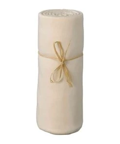 P'tit Basile Drap Housse Jersey Bio écru 60x120
