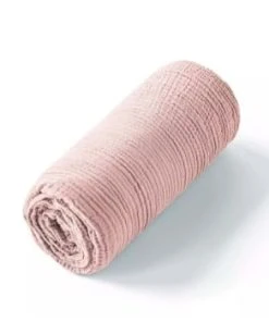 SEVIRA KIDS Drap Housse Lit Bébé En Gaze De Coton 60x120 -Bloom-boutique drap housse lit bebe en gaze de coton 60x120 12