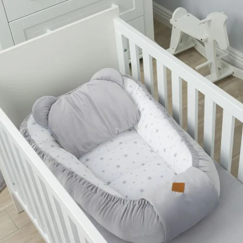 SEVIRA KIDS Drap Housse Lit Bébé En Gaze De Coton 60x120 5 SEVIRA KIDS Drap Housse Lit Bébé En Gaze De Coton 60x120 – Image 5
