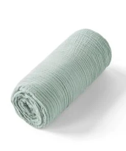 SEVIRA KIDS Drap Housse Lit Bébé En Gaze De Coton 60x120 -Bloom-boutique drap housse lit bebe en gaze de coton 60x120 4