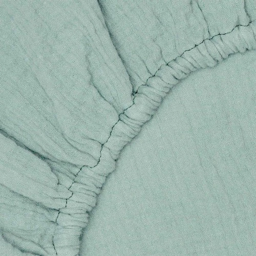 SEVIRA KIDS Drap Housse Lit Bébé En Gaze De Coton 70x140 3 SEVIRA KIDS Drap Housse Lit Bébé En Gaze De Coton 70x140 – Image 3
