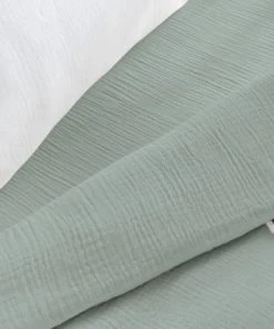 SEVIRA KIDS Drap Housse Lit Bébé En Gaze De Coton 90x190 -Bloom-boutique drap housse lit bebe en gaze de coton 90x190 47