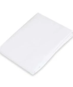 KINOUSSES Drap Plat Bébé Gris Coton -Bloom-boutique drap plat bebe blanc coton 4