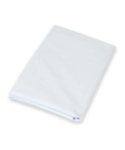 KINOUSSES Drap Plat Bébé Bleu Coton