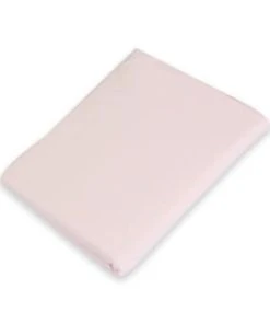 KINOUSSES Drap Plat Bébé Gris Coton -Bloom-boutique drap plat bebe rose coton 2