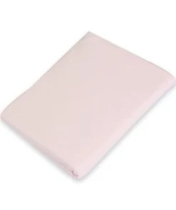 KINOUSSES Drap Plat Bébé Rose Coton