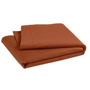 P'tit Basile Drap Plat Coton Bio 118x180 Rose Pétale 5 P'tit Basile Drap Plat Coton Bio 118x180 Rose Pétale – Image 5