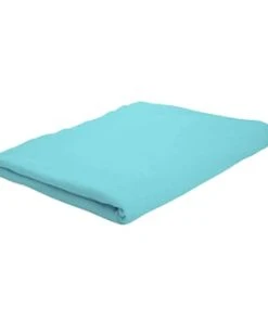 P'tit Basile Drap Plat Coton Bio 118x180 Gris Foncé -Bloom-boutique drap plat coton bio 118x180 turquoise