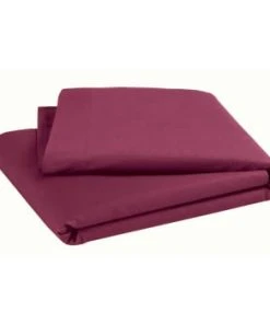 P'tit Basile Drap Plat Coton Bio 118x180 Gris Foncé -Bloom-boutique drap plat coton bio