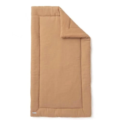 Cocoeko Edredon Double Gaze De Coton Camel 100x140 Cm 1 Cocoeko Edredon Double Gaze De Coton Camel 100x140 Cm