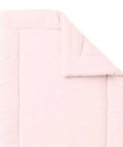 Cocoeko Edredon Double Gaze De Coton Rose Pale