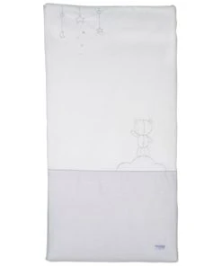 Sauthon Edredon Pour Lit Bébé 120x60cm En Coton Polyurethane Blanc