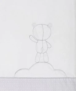 Sauthon Edredon Pour Lit Bébé 140x70cm En Coton Polyurethane Gris 5 Sauthon Edredon Pour Lit Bébé 140x70cm En Coton Polyurethane Gris -Bloom-boutique edredon pour lit bebe 140x70cm en coton polyurethane gris 2