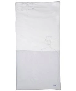 Sauthon Edredon Pour Lit Bébé 140x70cm En Coton Polyurethane Gris