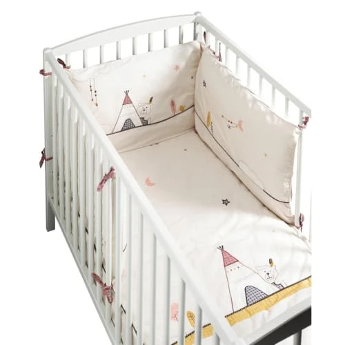 Sauthon Edredon Pour Lit Bébé 140X70cm En Polyester Beige 2 Sauthon Edredon Pour Lit Bébé 140X70cm En Polyester Beige – Image 2