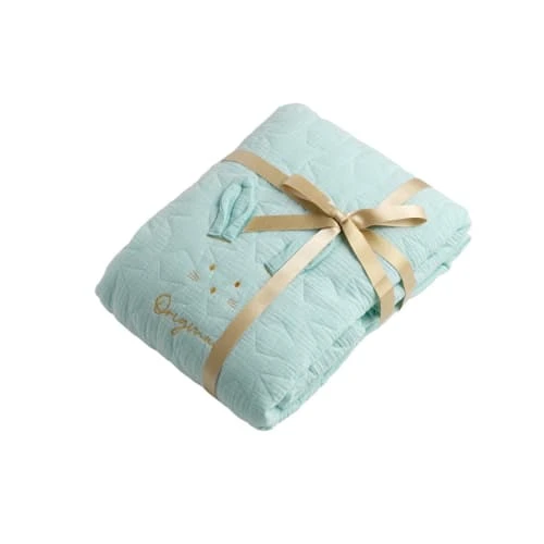 Sauthon Original Edredon Pour Lit évolutif 140x100cm En Coton Bleu Ciel 2 Sauthon Original Edredon Pour Lit évolutif 140x100cm En Coton Bleu Ciel – Image 2