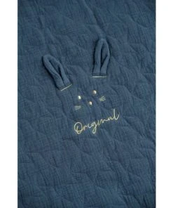 Sauthon Original Edredon Pour Lit évolutif 140x100cm En Coton Bleu Nuit -Bloom-boutique edredon pour lit evolutif 140x100cm en coton bleu nuit 2