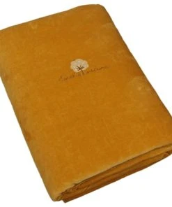 Eveil Et Nature Edredon Velours 100x140 Cm Coton Bio Ambre