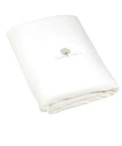 Eveil Et Nature Edredon Velours 100x140 Cm Coton Bio Beige -Bloom-boutique edredon velours 100x140 cm coton bio ecru gamme bio unis 3