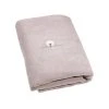 Eveil Et Nature Edredon Velours 100x140 Cm Coton Bio Taupe