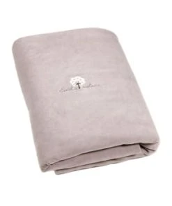 Eveil Et Nature Edredon Velours 100x140 Cm Coton Bio Lagon -Bloom-boutique edredon velours 100x140 cm coton bio taupe gamme bio unis