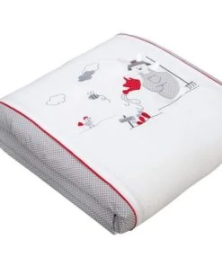 LASA Home En Coton Gris 90x140 Cm Cm