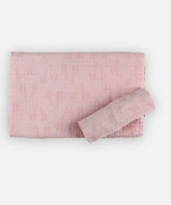 Noukie's Habillage Couffin Rose -Bloom-boutique habillage couffin rose 5