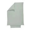 P'tit Basile Housse De Couette 100% Coton Bio 100x140 Céladon