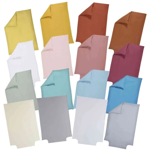 P'tit Basile Housse De Couette 100% Coton Bio 100x140 Céladon 4 P'tit Basile Housse De Couette 100% Coton Bio 100x140 Céladon – Image 4