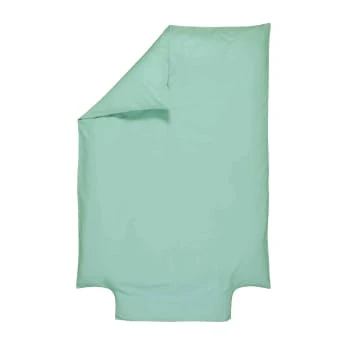 P'tit Basile Housse De Couette 100% Coton Bio 100x140 Céladon 5 P'tit Basile Housse De Couette 100% Coton Bio 100x140 Céladon – Image 5
