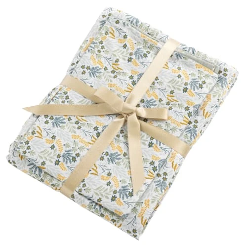 Sauthon Housse De Couette 100x135cm En Coton Vert Tilleul 2 Sauthon Housse De Couette 100x135cm En Coton Vert Tilleul – Image 2